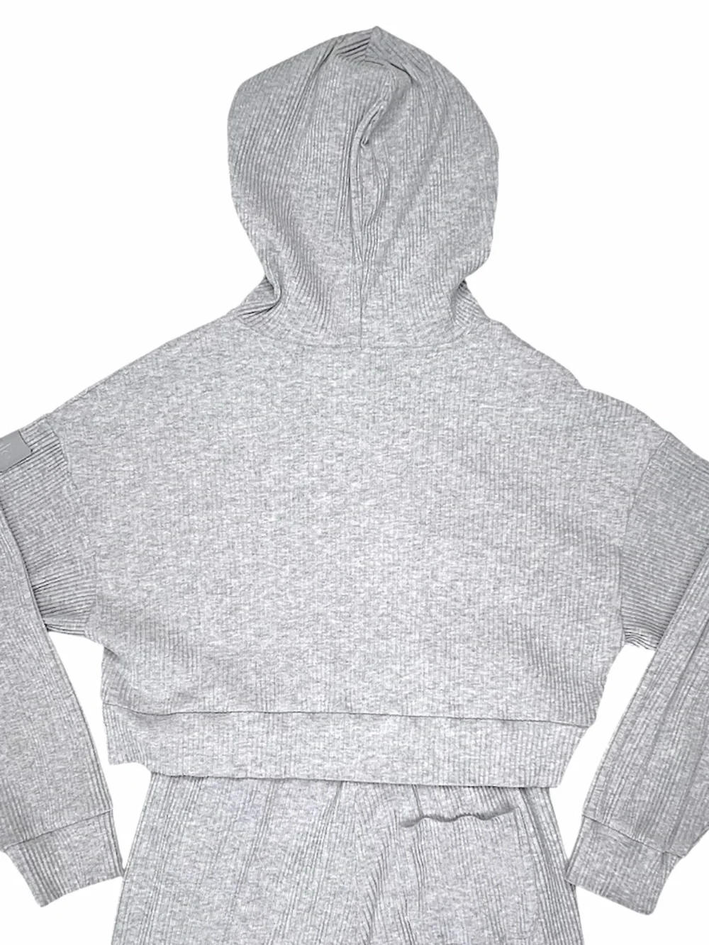Alo Yoga Muse Hoodie and Sweatpants Set in Heather Grey Size Small